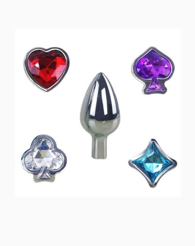 4-Styles-Poker-Detachable-Jewelry-Butt-Plug-Erotic-Toys-Metal-Anal-Plug-Butt-Plug-Beads-Adult